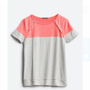 PINK CLOVER Luna Short Sleeve Knit Top